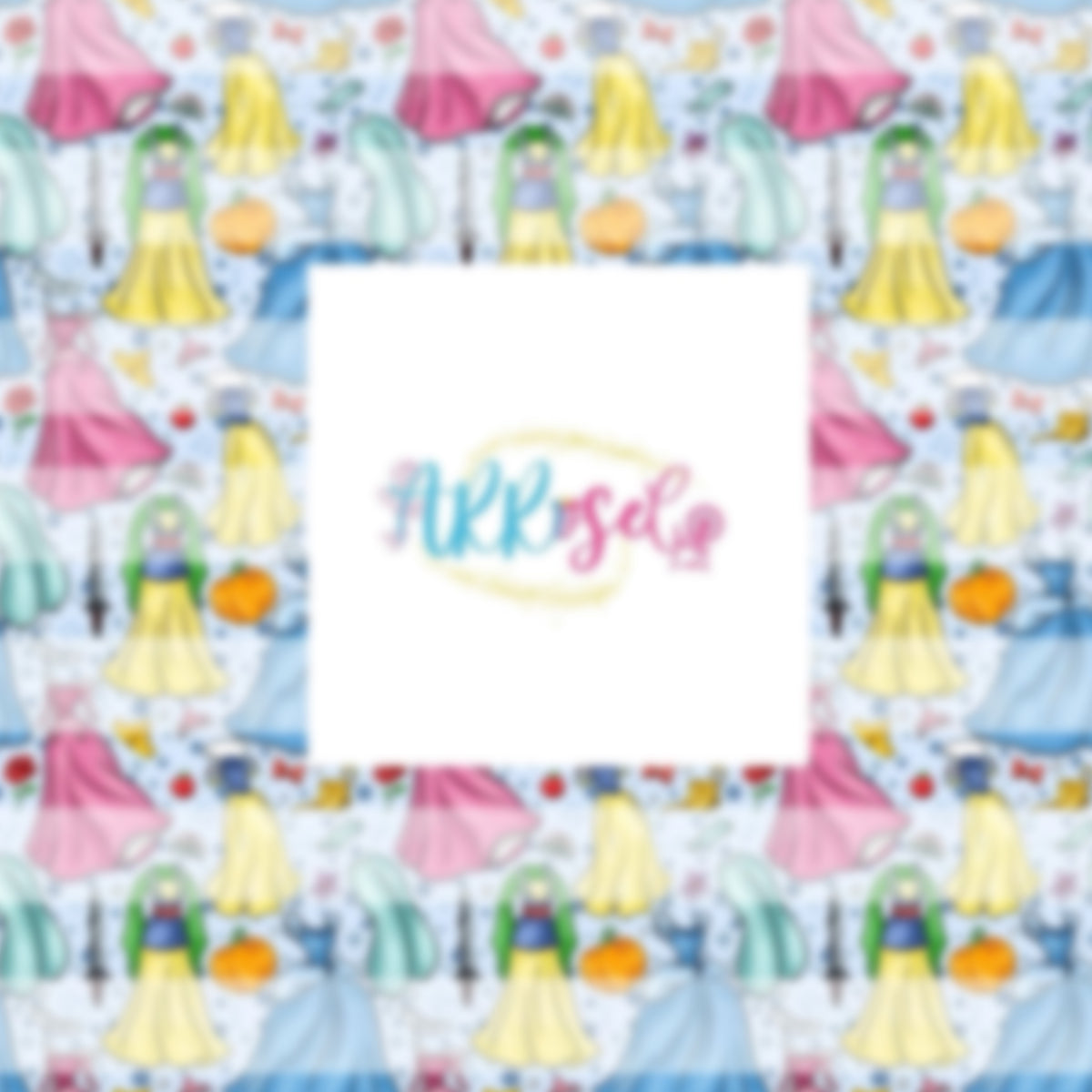 Princess Dresses -- blue