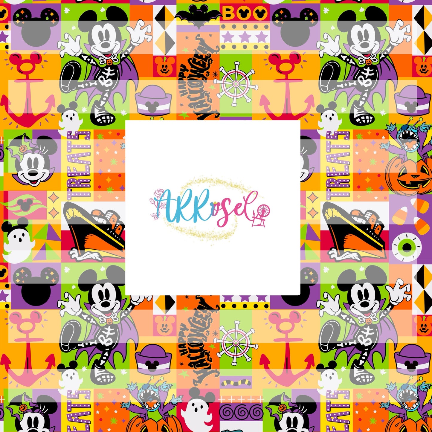 Halloween Cruise Patchwork