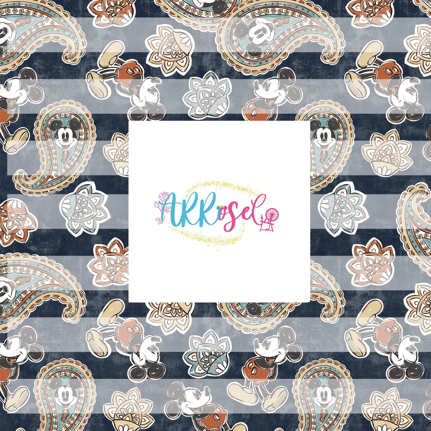 Paisley -- Blue