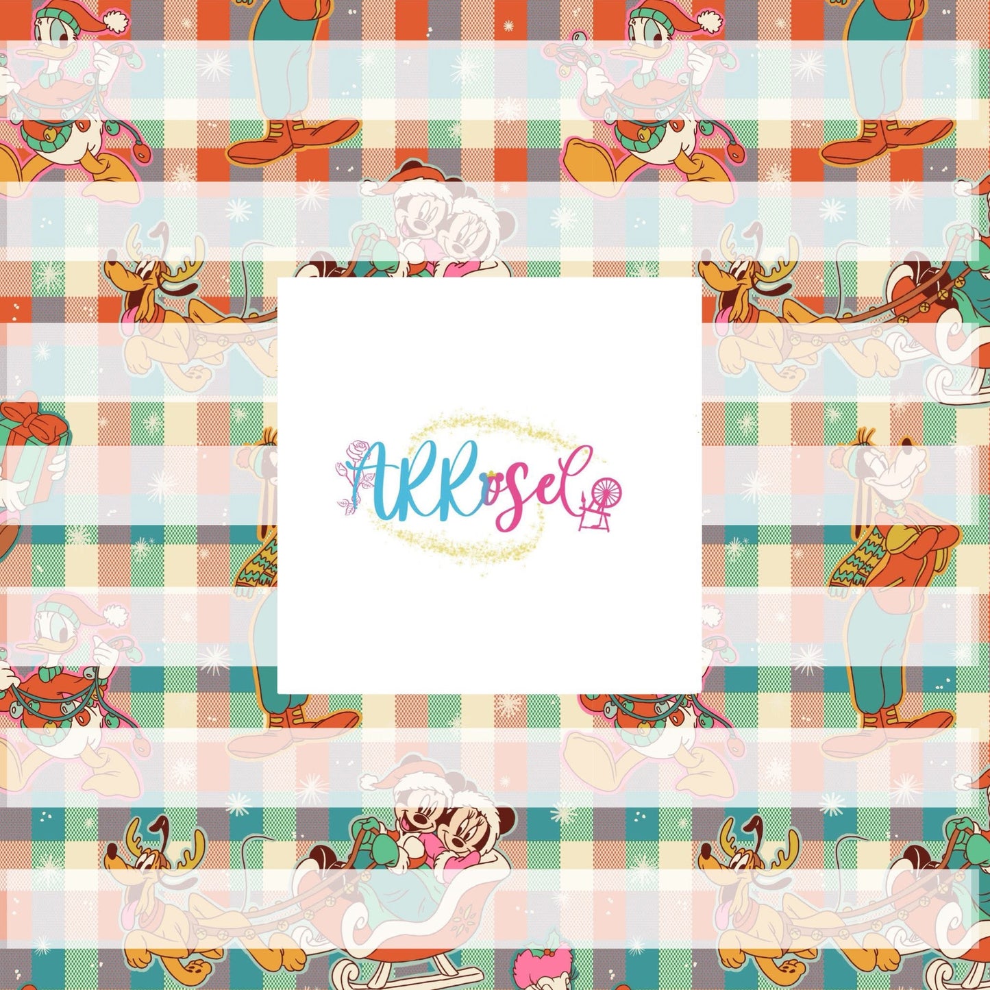 Retro Christmas Stripe