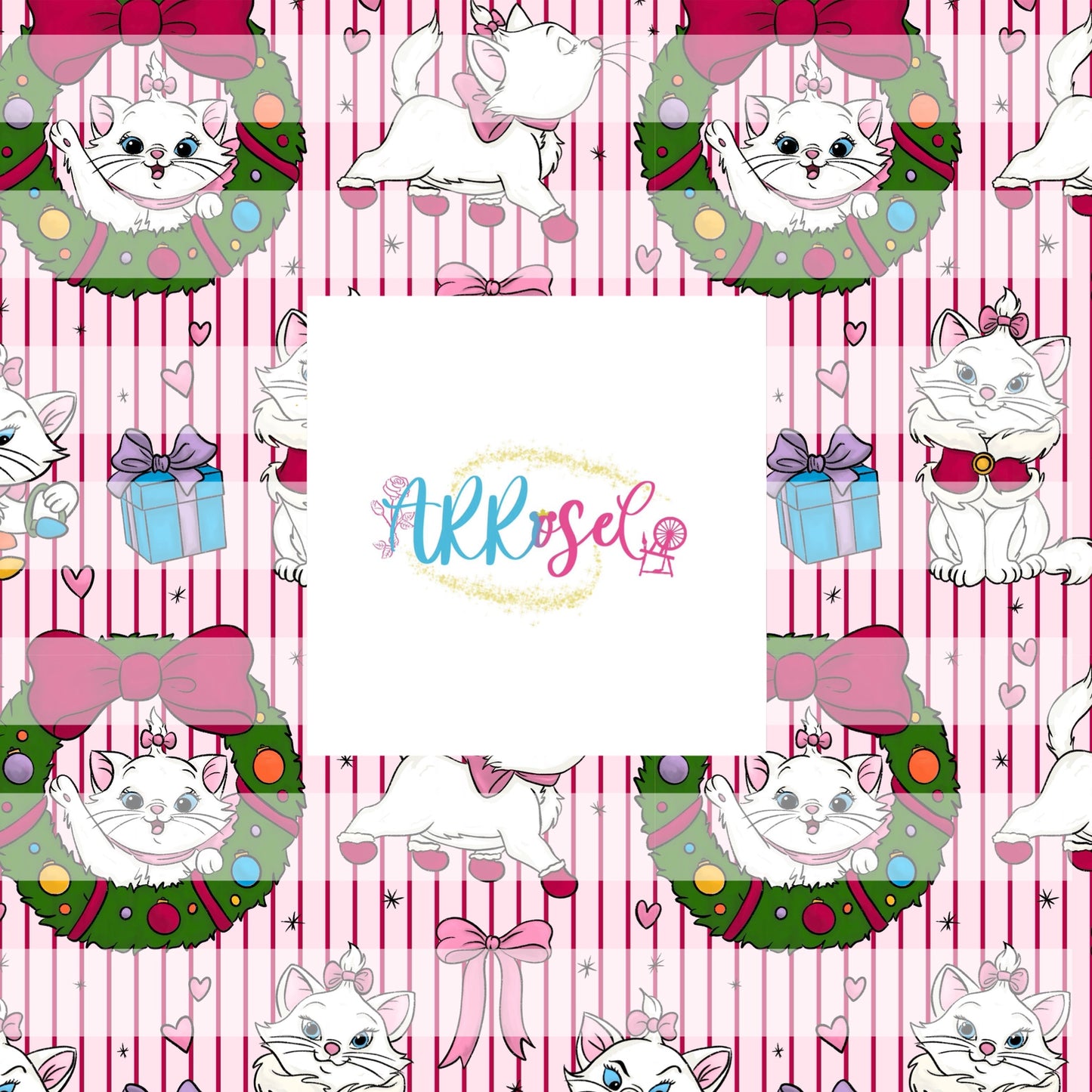Marie Christmas Stripe