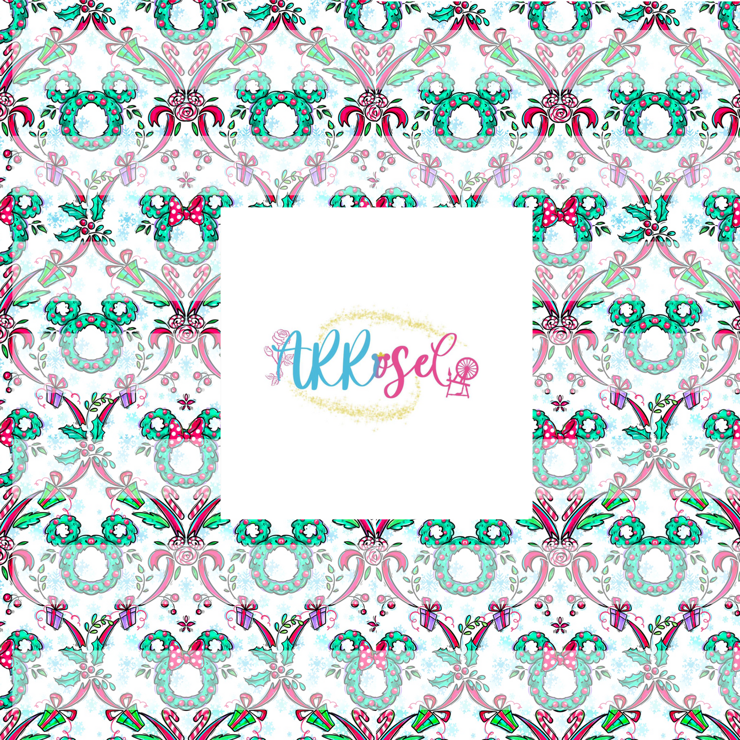 White Christmas Wreaths