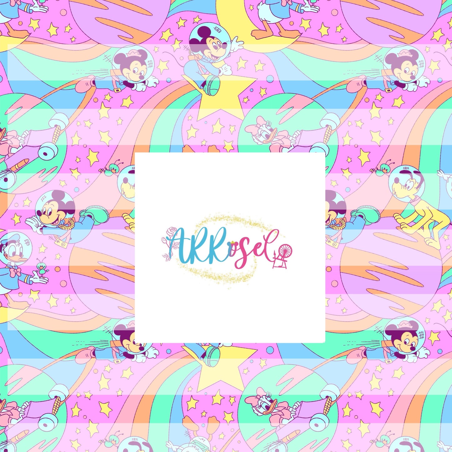 Vintage Space -- pink