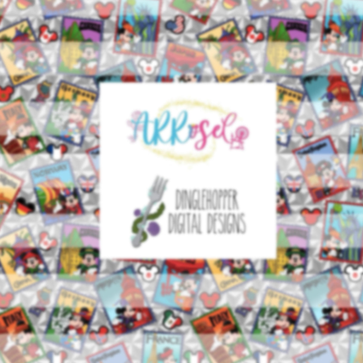Around The World Stamps