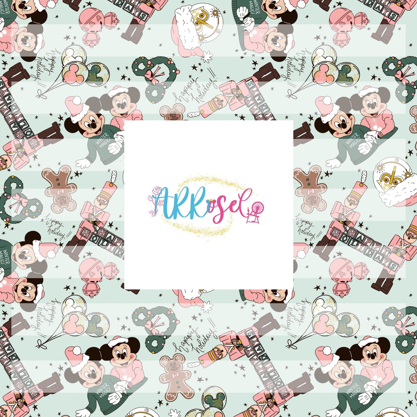 Magical Christmas Pink -- Mint