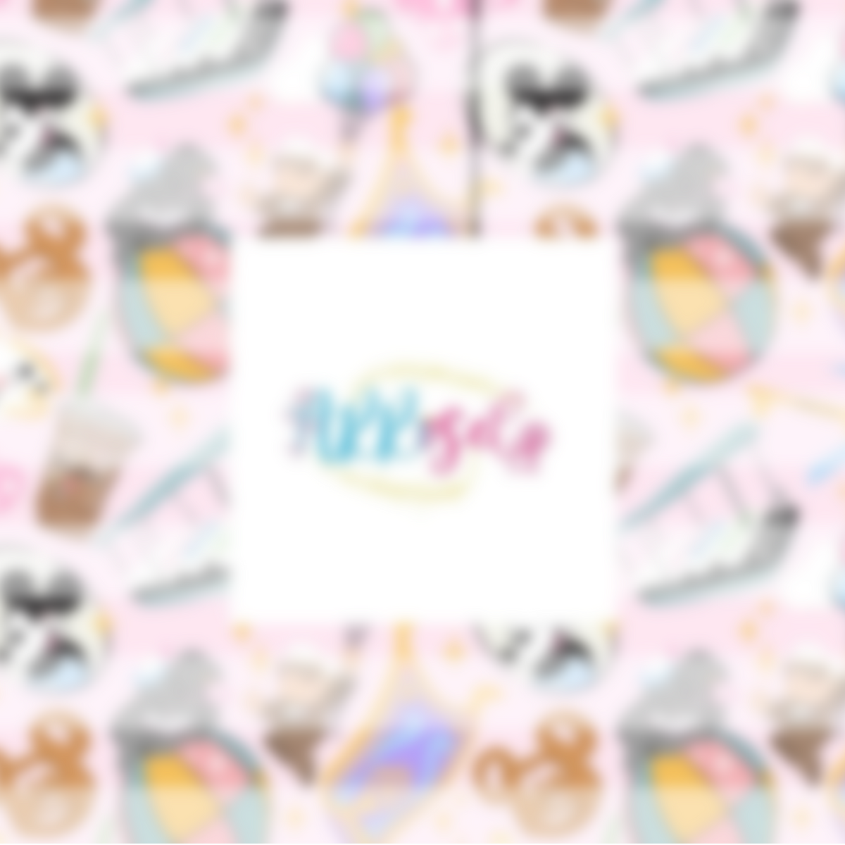 Whimsical Park Icons Pink