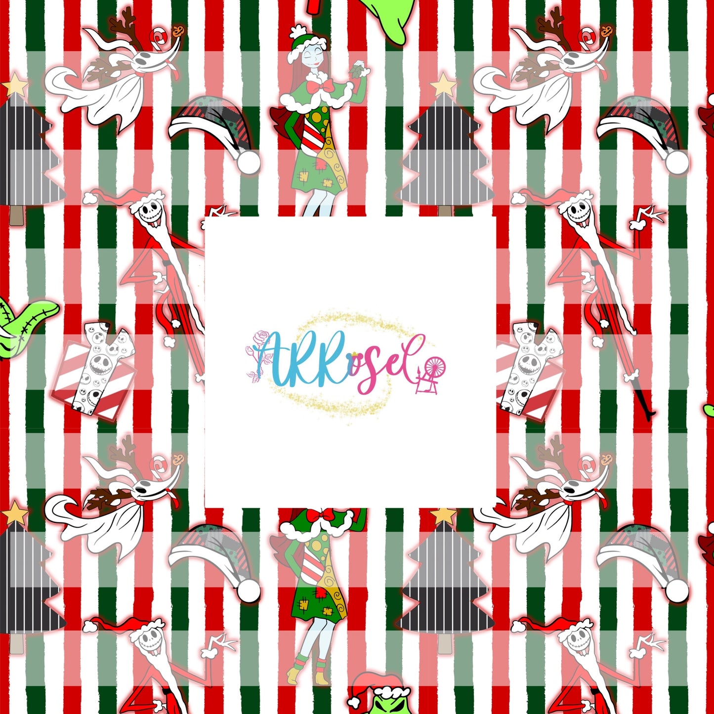 NBC Christmas Stripes
