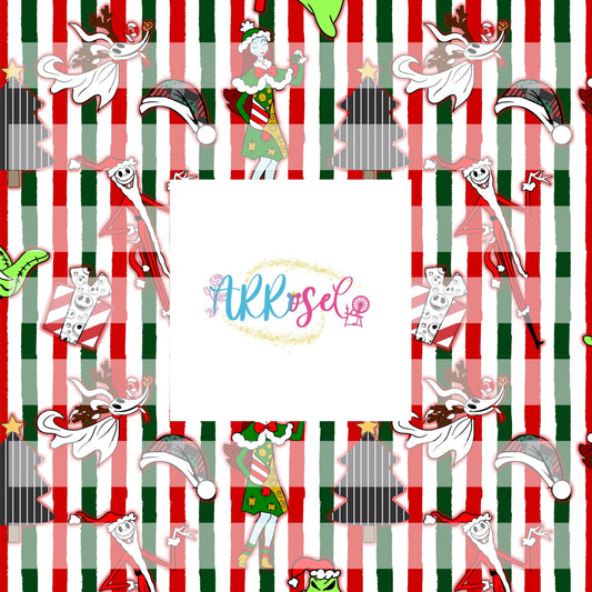 NBC Christmas Stripes