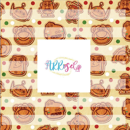 Toys Gingerbread Cookies