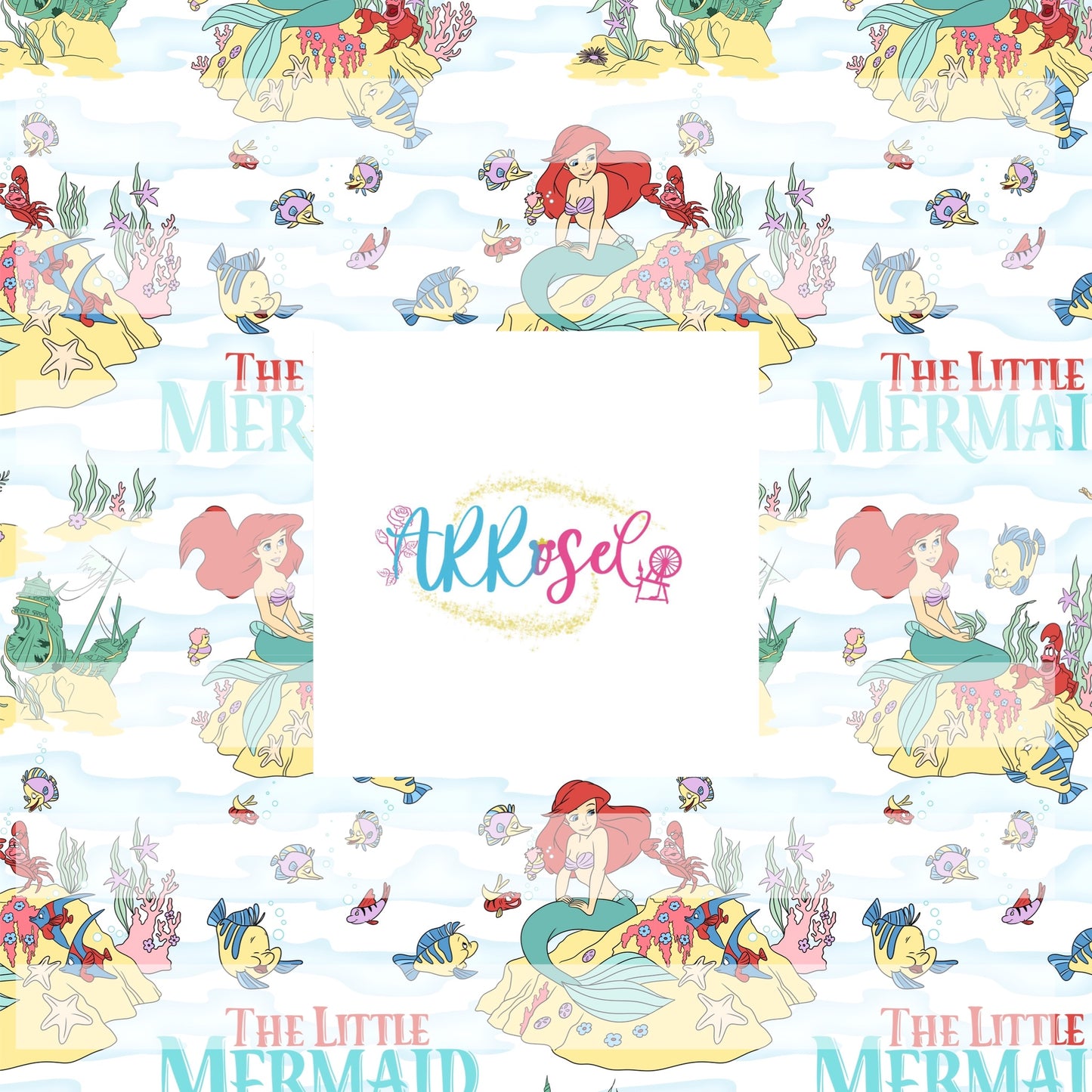 Mermaid Vintage Sheet