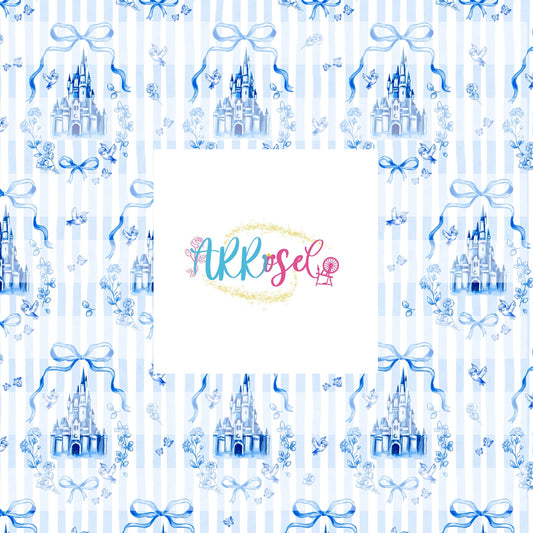 Castle Coquette Blue Stripe