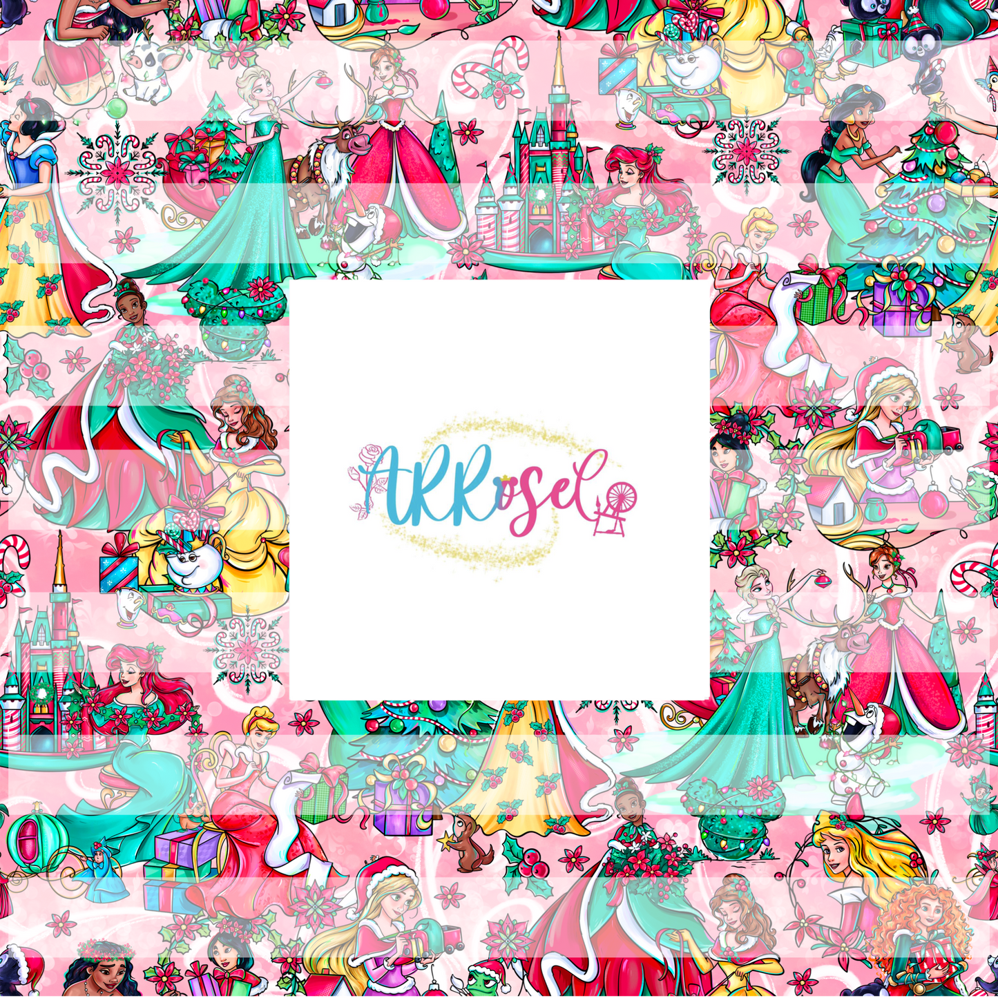 Its a Very Princess Christmas -- pink