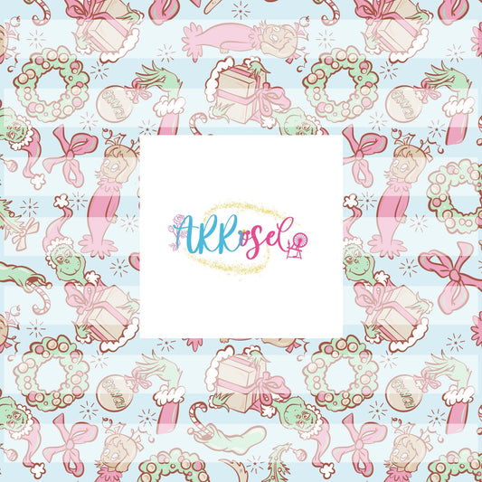 Your A Mean One — pastel blue