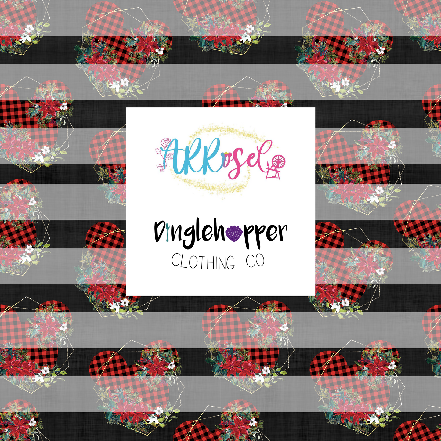 FLORAL BUFFALO PLAID